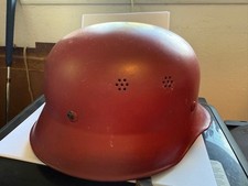 Feuerschutzpolizei Stahlhelm M35/40 WW2 Orig. Deutscher Feuerwehrhelm Luftschut