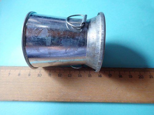 Miniatur zink melkeimer - zink,