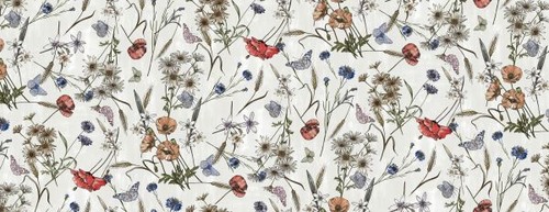 Pvc tischdecke wildblumen - pvc,