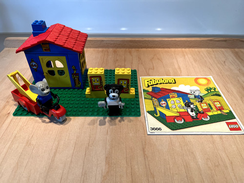 Lego fabuland 3666 werkstatt - lego,