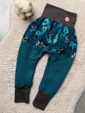♥ Warme Pumphose Baggy Pants (Alpenfleece) ♥ Gr. 98/104 NEU Handmade *Dinos*