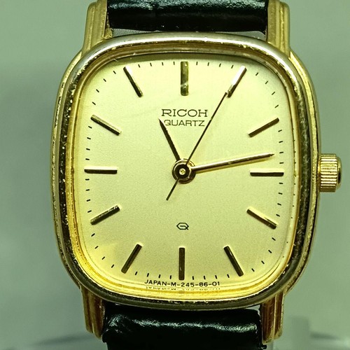 Ricoh quartz 245858 gold - ricoh,