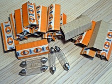 Konvolut 20x Osram Urdox Widerstand 3-9V 0,45A Röhre Soffite ungebraucht / NOS