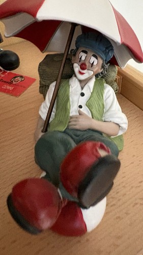 Gilde clown dekofigur - clown,