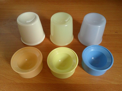 Tupperware 3 eierbecher - ,