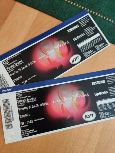 Pixies konzertkarten für - pixies, den