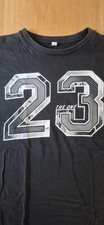 T-SHIRT 23 JORDAN CHICAGO  SCHWARZ GR L GUTER ZUSTAND