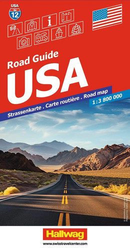 Hallwag strassenkarte usa - hallwag,