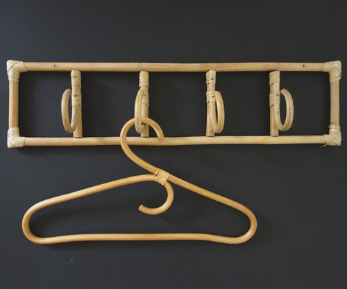 Kleine bambus garderobe - kleine,