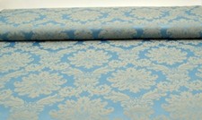 Dekostoff hellblau stoff - hellblau,