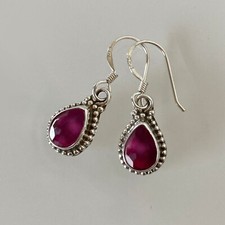 Silber-Ohrringe - indischer