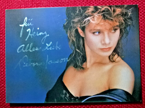 Original autogramm von deborah - von,