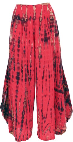 Boho batik hosenrock - hosenrock,, weite