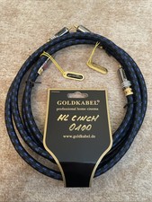 Goldkabel Highline Series Chinchkabel 1m Neu OVP High End Audio