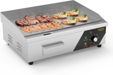3000W Elektro Grillplatte Elektrogrill Gastro Griddle Griddleplatte Bräter Grill