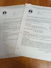 Schreiben IHC MC Cormick prospekt Traktor Schlepper brochure 15