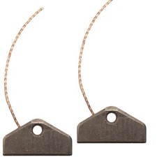 2x Kohlebürsten Kohlen für Miele Trockner ohne Halter wie Org. 5153702 4490382