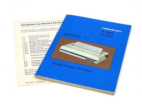 Manual teil für - teil, und