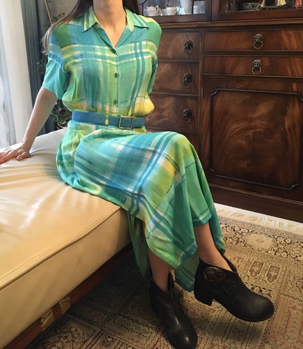 Kleid vintage zweiteiler - kleid, s
