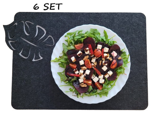 Teiliges set aus filz - set,