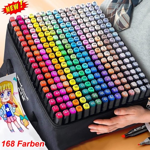168 farben filzstifte für - farben,
