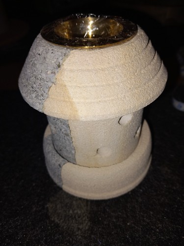 Sandstein duftlampe laterne - sandstein,