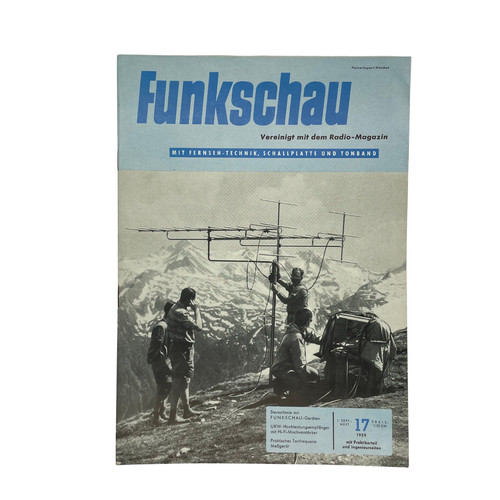 Funkschau heft zeitschrift - heft, /