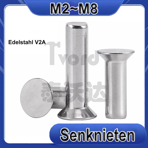 Senknieten din 661 edelstahl - senknieten,