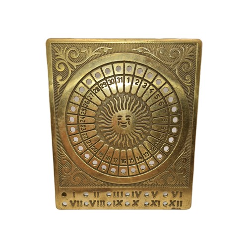 Vintage ewiger kalender - ewiger,