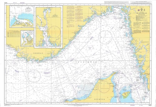 1402 skagerrak karte - 1402,