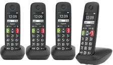 Gigaset E290 QUATTRO-SET ,  Senioren Telefon mit 4 schnurlosen Mobilteilen