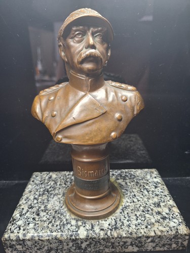 Büste bronze bismarck 1921 - büste,