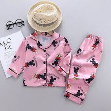 Disney Kinder Jungen Micky Maus Pyjama 2 3 4 5 6 Jahre Mädchen Sommer Outfit Set