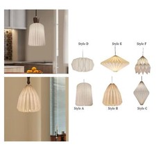 Origami-Lampenschirm aus Papier, Hängelampe aus Papier, für Schlafzimmer,