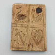 Antikes 4 Felder Holzmodel