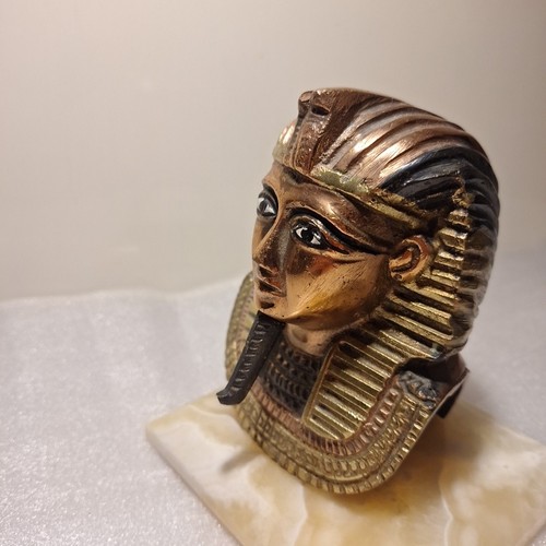 Figur messing tutenchamun - messing,