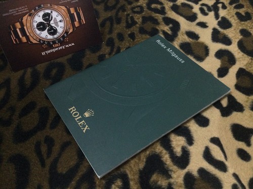 2009 italien rolex booklet - rolex,
