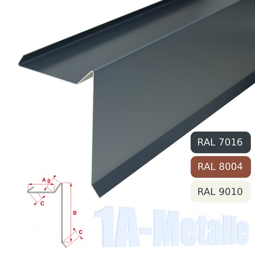 Ortgangblech aluminium - ortgangblech,
