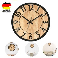 34Cm Küche Wanduhr Holz
