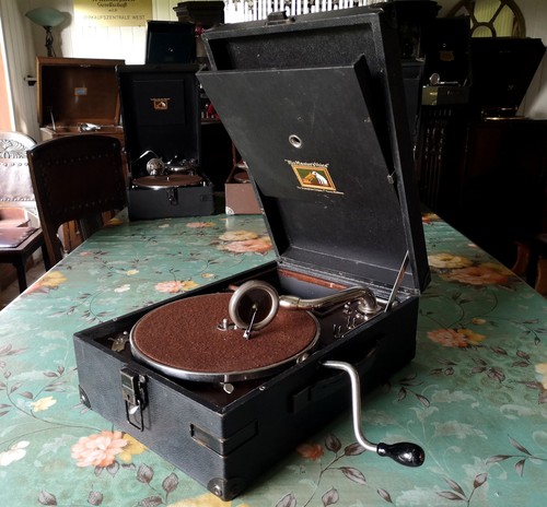 Grammophon koffer his - koffer, masters
