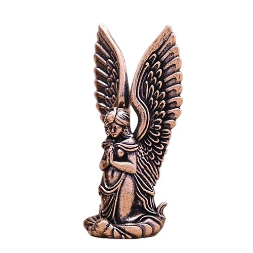 Betender messingfigur - betender,
