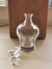 Bleikristall Karaffe, von Nachtmann, Bavaria, 20 cm hoch, unbenutzt 