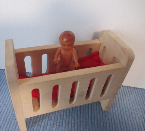 Babybett alt holz möbel mit - babybett,