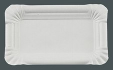 250 Pappteller rechteckig 9 x