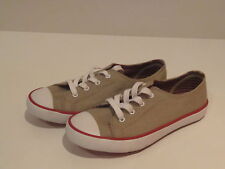 AIGLE KALANVA [ GR. 31 ] KINDER CANVAS SNEAKER BEIGE NEU