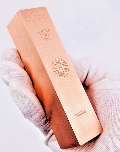 Kilo pure fine copper bar - pure,