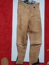 echtes Leder Reithose elho Größe 76 hellbraun Ganzjahresreithose