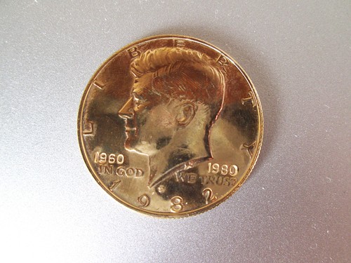 Gedenkmünze half dollar f - half, j.f
