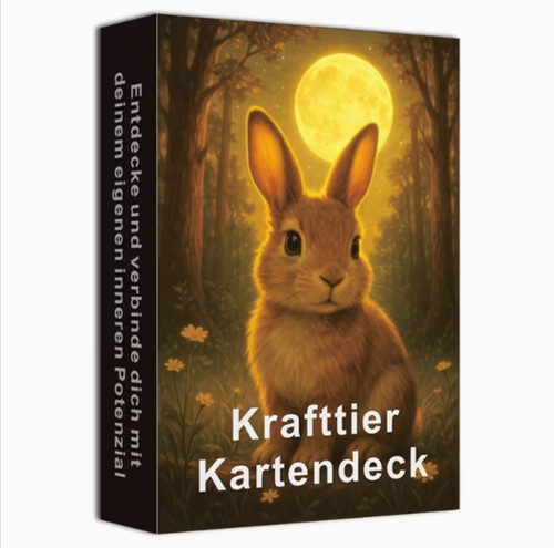 Krafttier kartendeck deutsch - kartendeck,