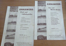 2 alte Preisliste ANNAWERK AG